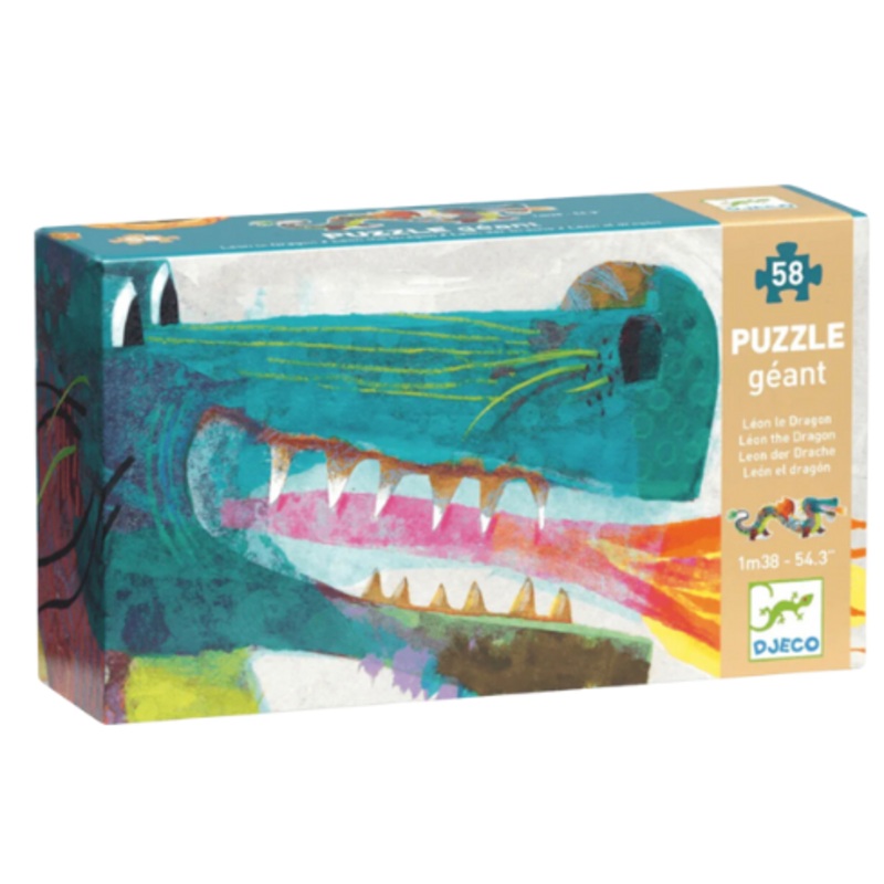 Leon The Dragon Giant Floor Puzzle