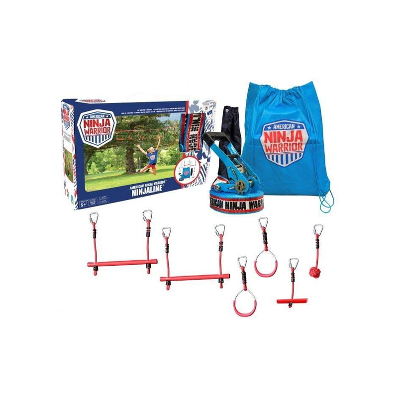 American Ninja Warrior 34 Foot Ninjaline