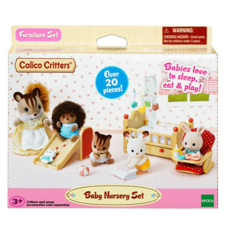 Calico Critters Baby Nursery Set