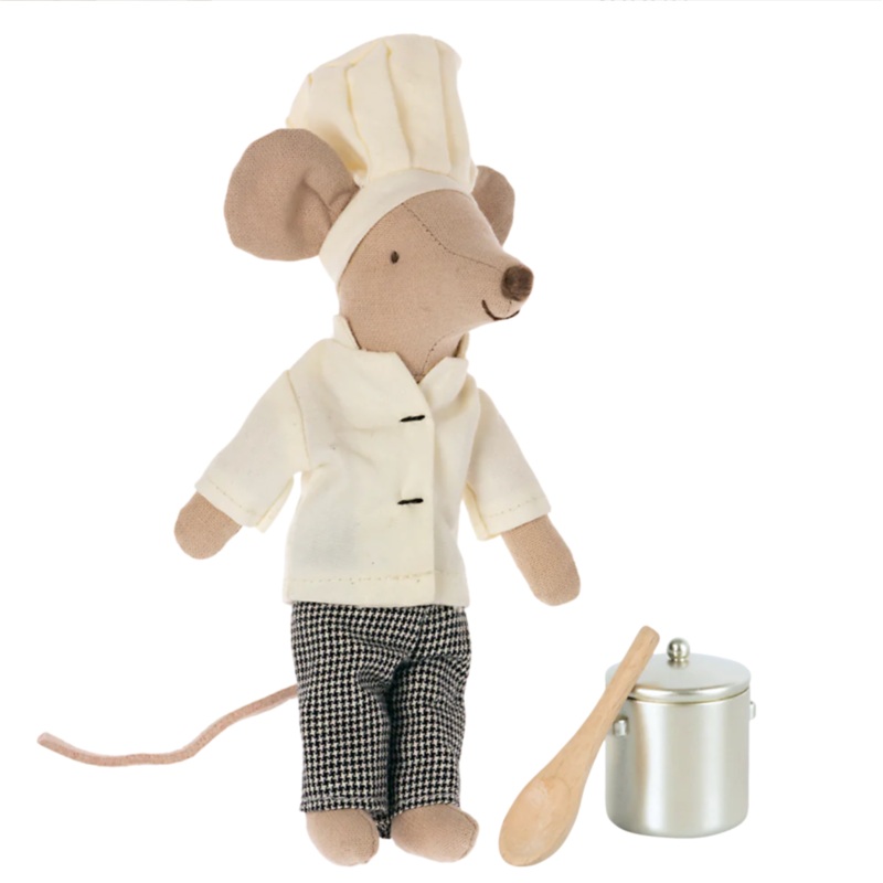 Chef Mouse w/Soup Pot Spoon, Big Brother
