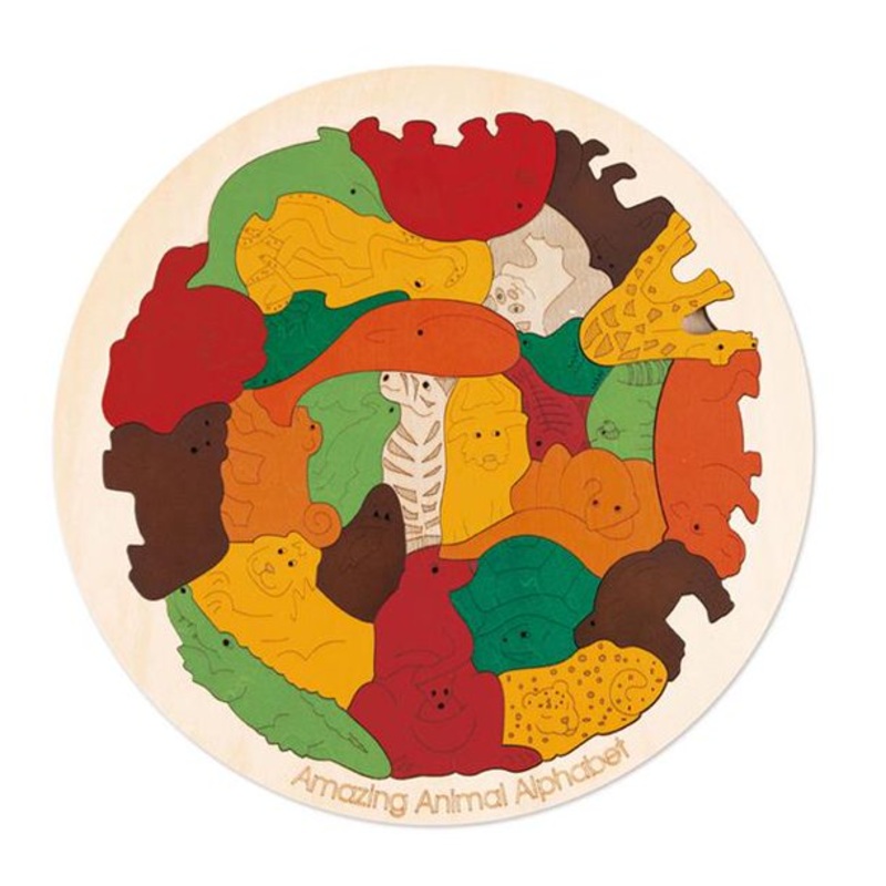 George Luck Amazing Animal Alphabet Puzzle