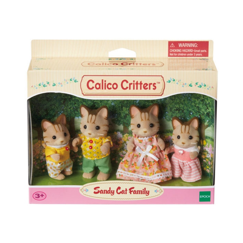 Calico Critters Sandy Cat Family