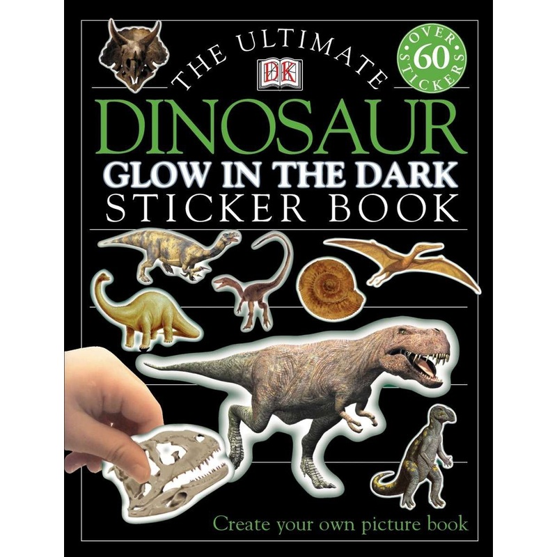 Glow In the Dark Dinosaur Ultimate Sticker Book