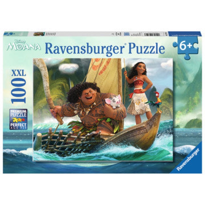 Moana and Maui 100 Piece Puzzle