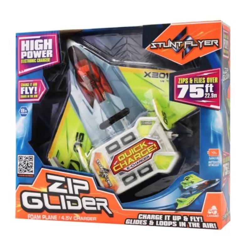 Stunt Flyer Zip Glidr Foam Plane