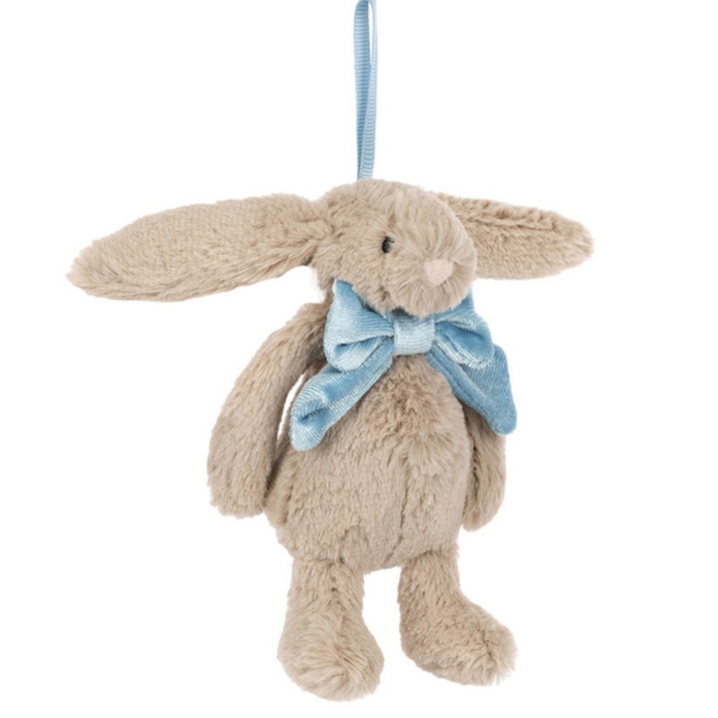 Bashful Beige Bunny Decoration