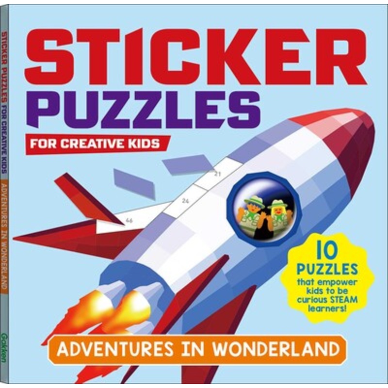 Sticker Puzzles Adventures in Wonderland