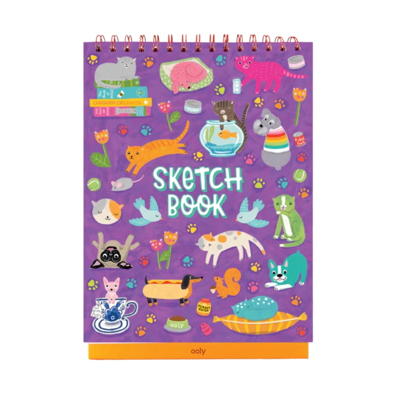 Pets at Play Sketch Book