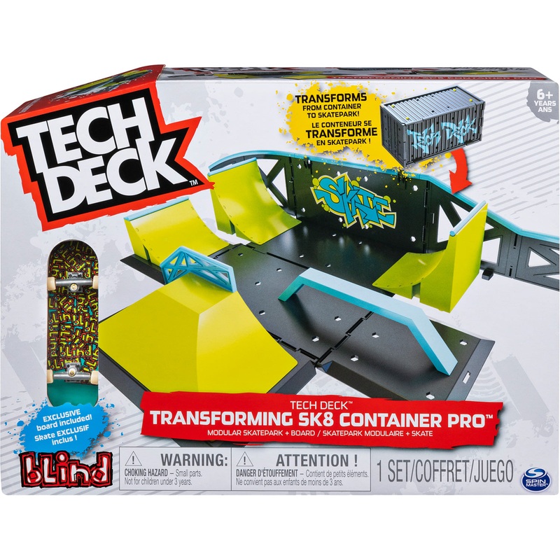Tech Deck Transforming SK8 Container Pro