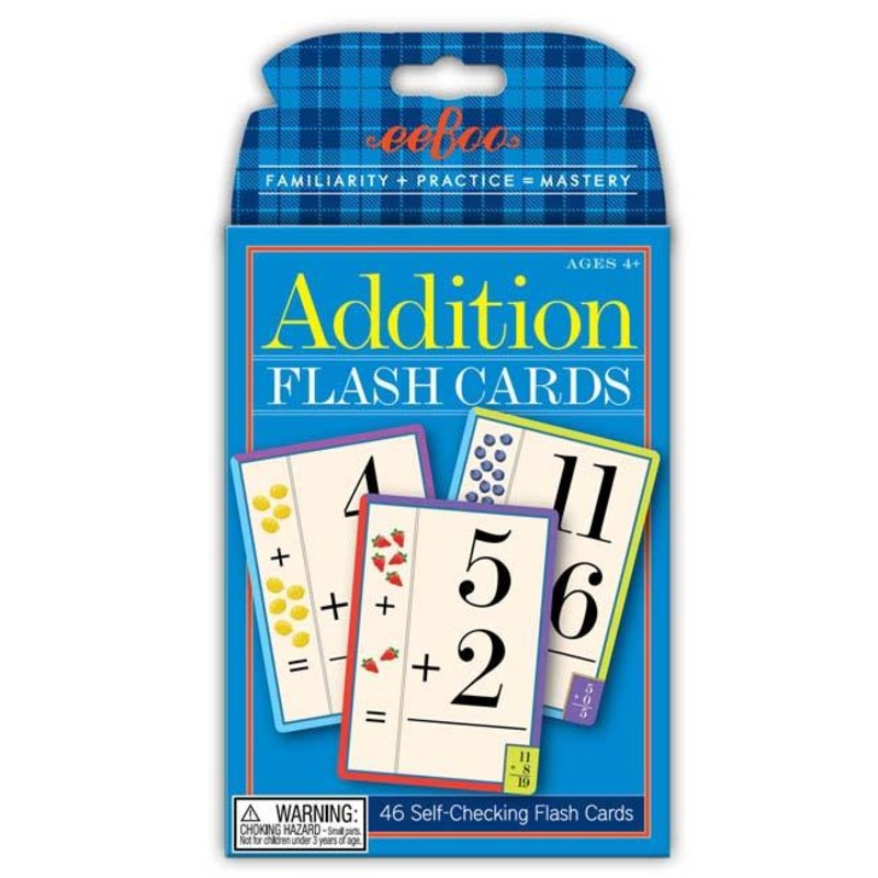 Addition Flash Cards