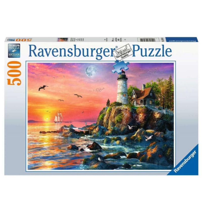 Lighthouse at Sunset