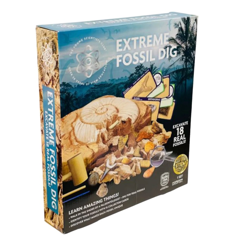 The Young Scientists Club Extreme Fossil Dig