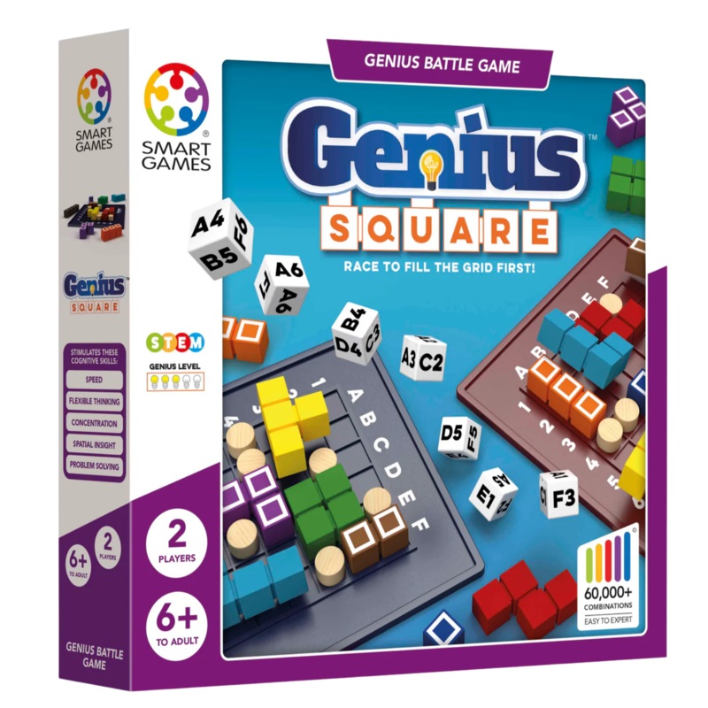 Genius Square Battle Game