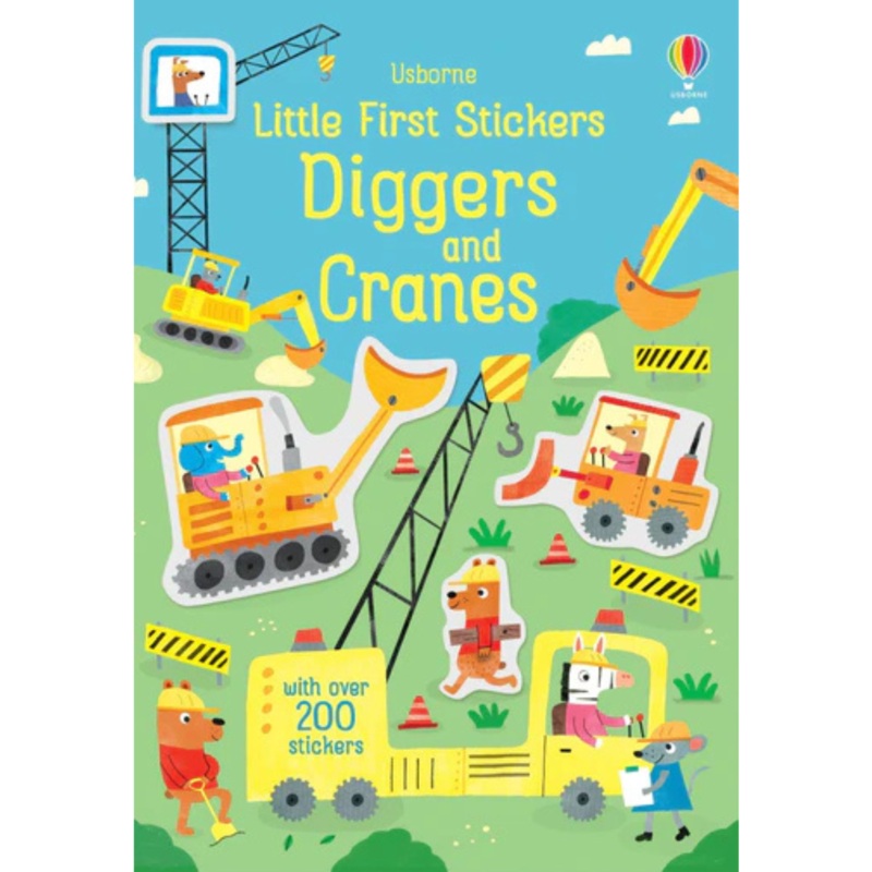 Little Sticker Diggers & Cranes