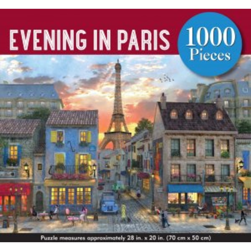 Evening in Paris 1000 Piece Puzzle