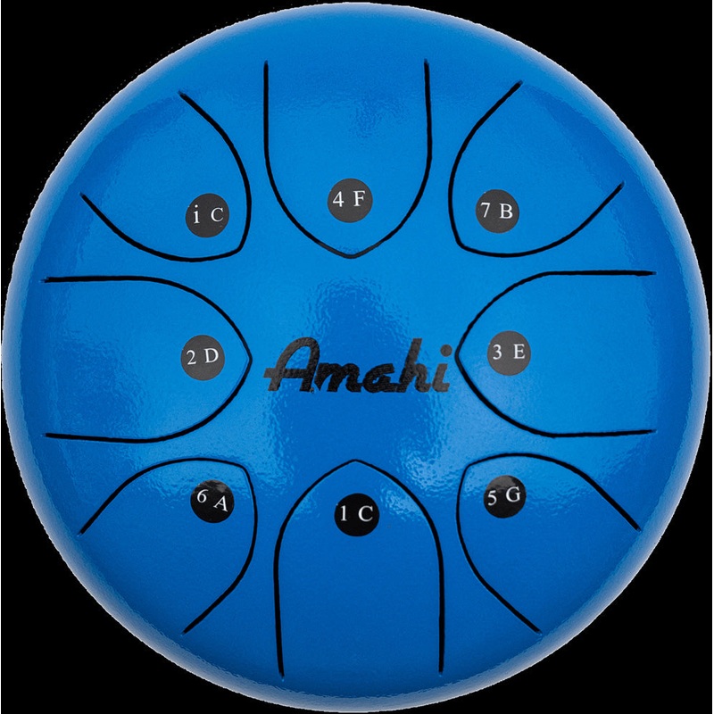 Steel Tongue Drum 8″