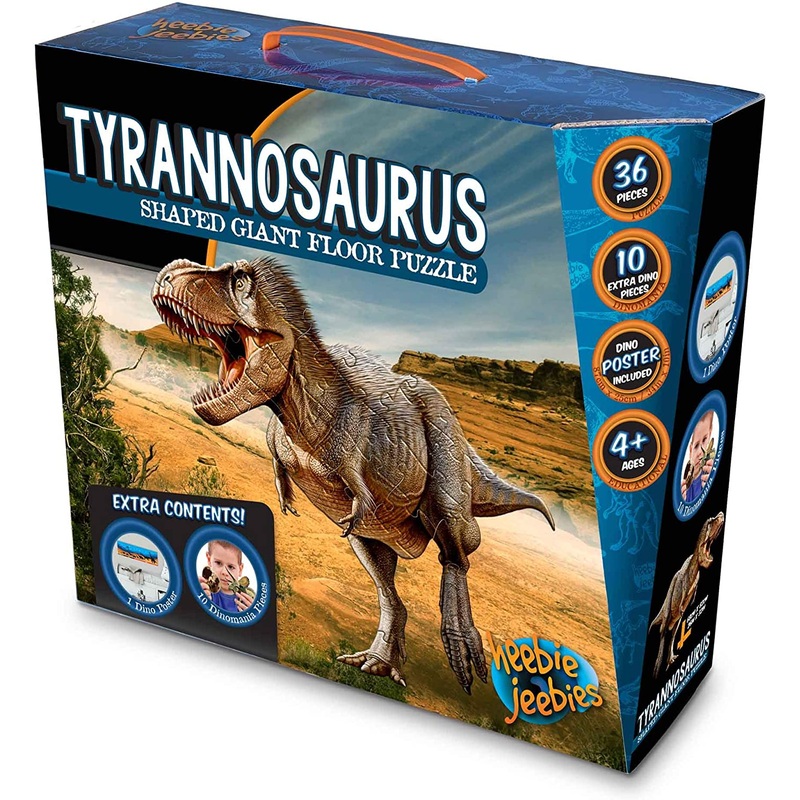 Tyrannosaurus Shaped 36 Piece Puzzle