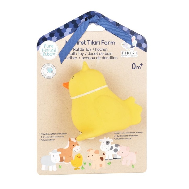 Chick Teether Rattle Toy