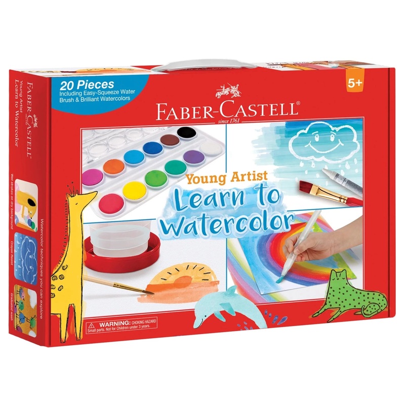 Young Artist Learn Watercolor