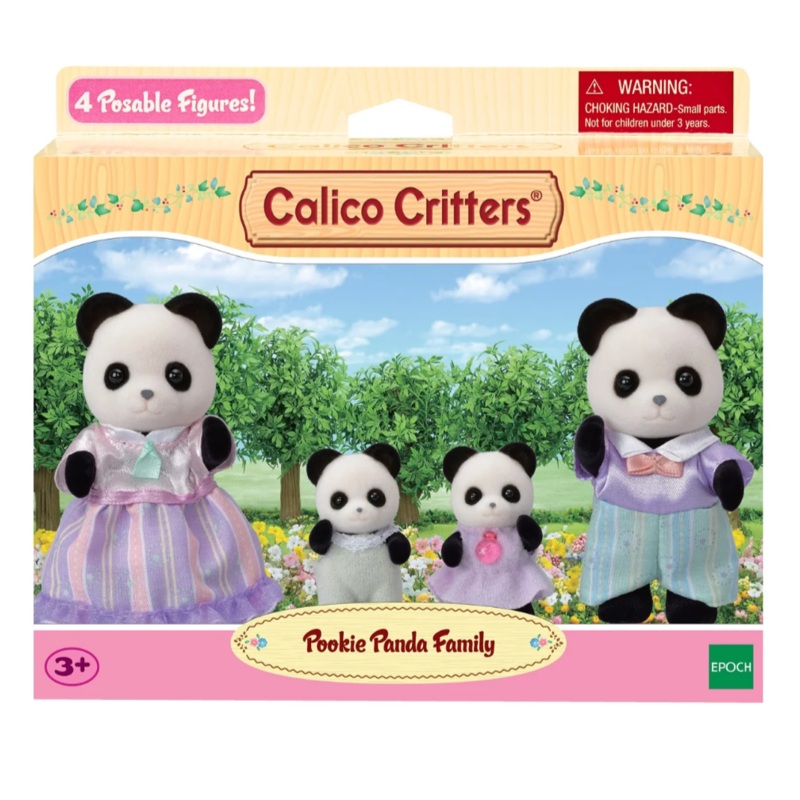 Calico Critters Wilder Panda Family