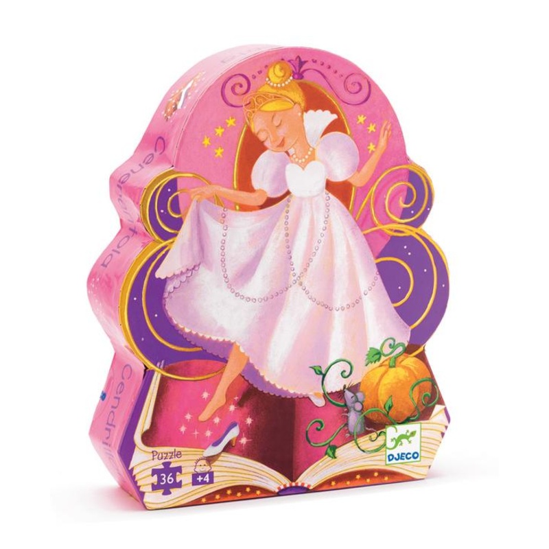 Silhouette Cinderella Puzzle 36 Piece Puzzle
