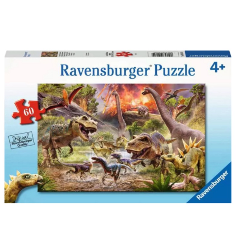 Dinosaur Dash 60 Piece puzzle