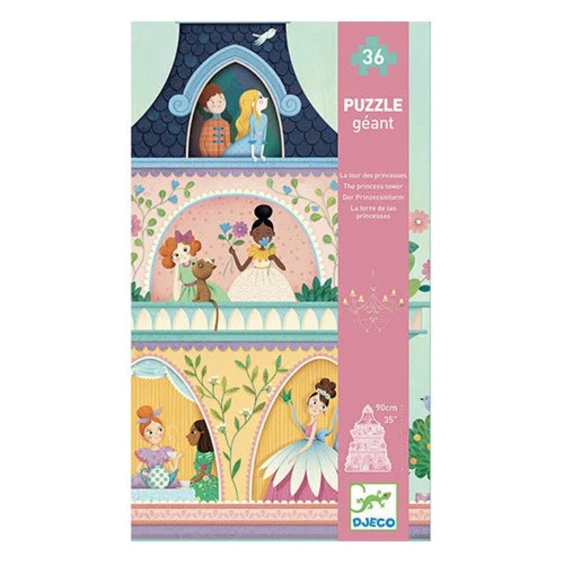 Giant 36 Piece Princess Tower Floor Puzzle