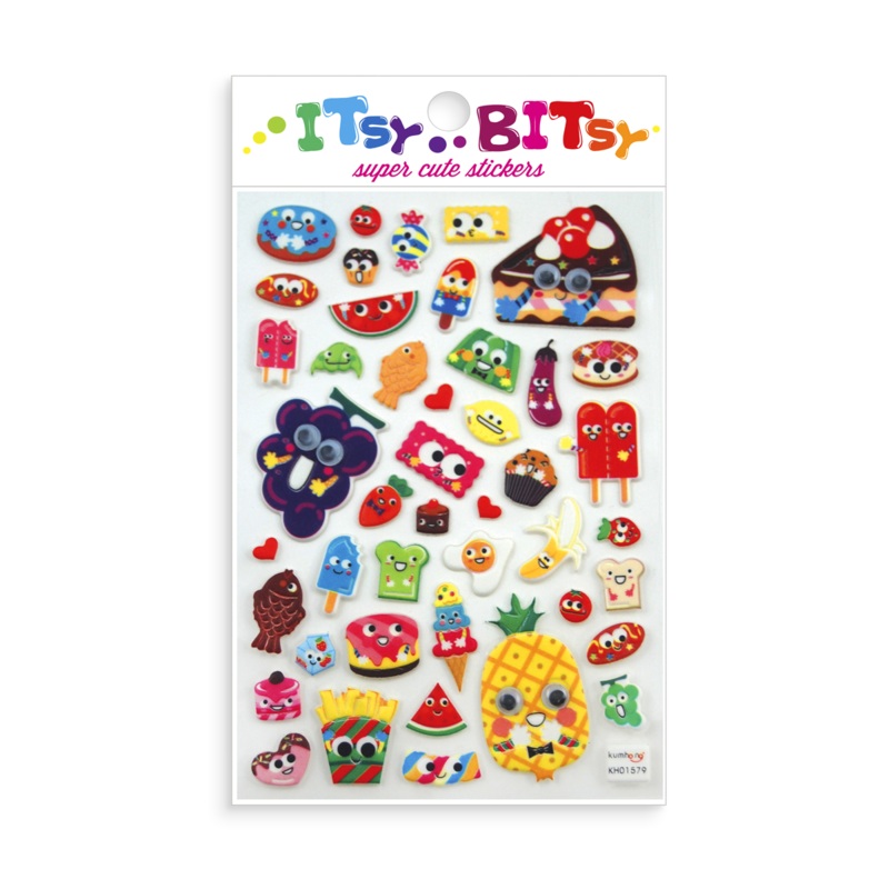 Ooly Itsy Bitsy Super Cute Googly Eyed Stickers