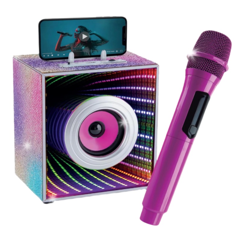Pop Star Karaoke – Infinity Speaker and Wireless Microphone