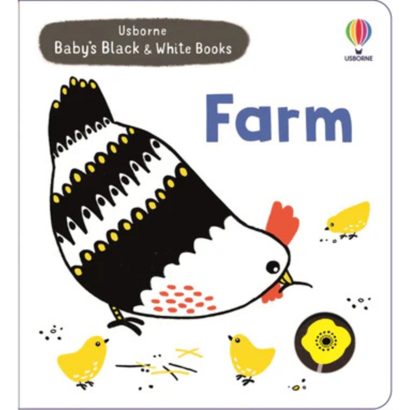 Baby’s Black and White Books Farm