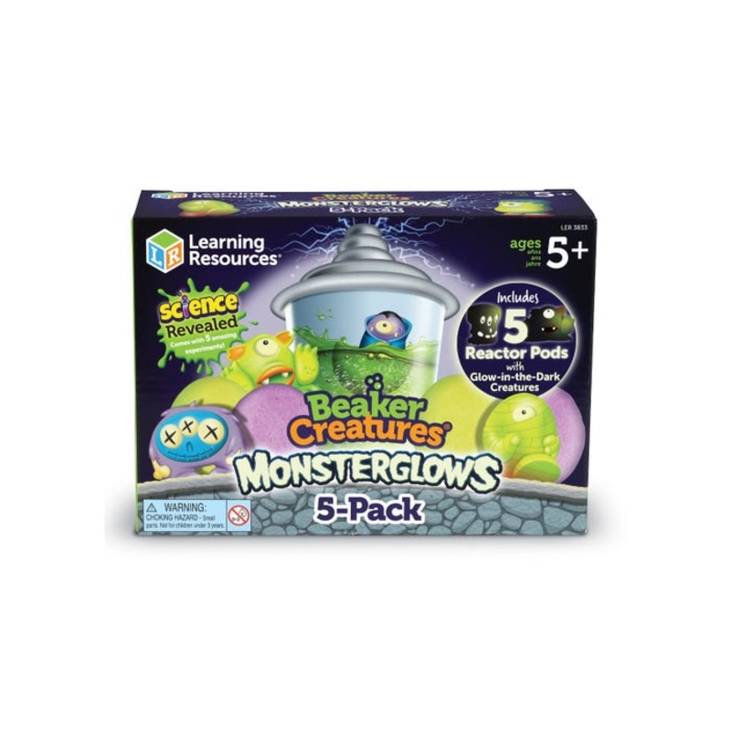 Beaker Creatures Monsterglows 5-Pack