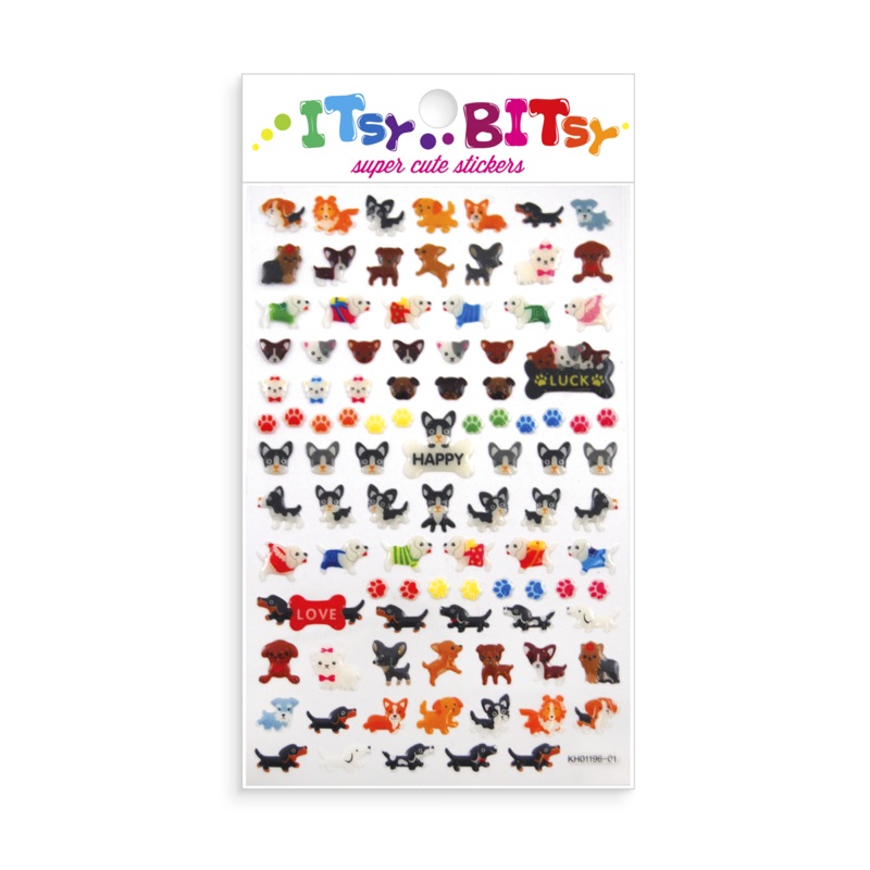 Ooly Itsy Bitsy Super Cute Pooches Stickers