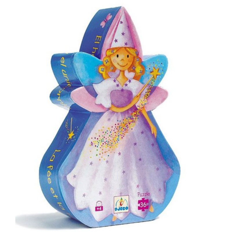 Silhouette The Fairy & The Unicorn 36 Piece Puzzle
