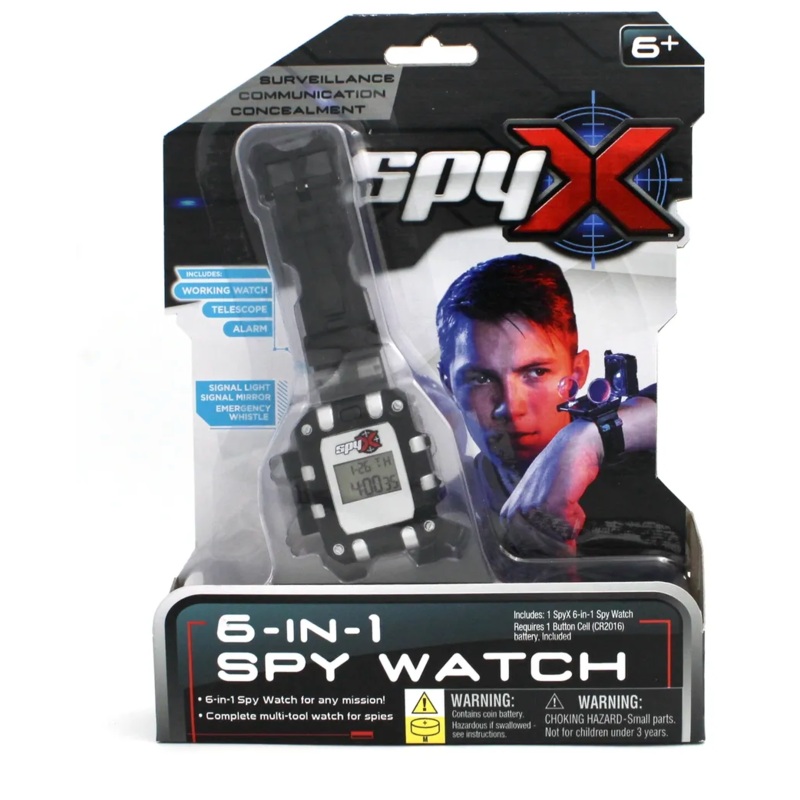 SpyX 6-in-1 Spy Watch