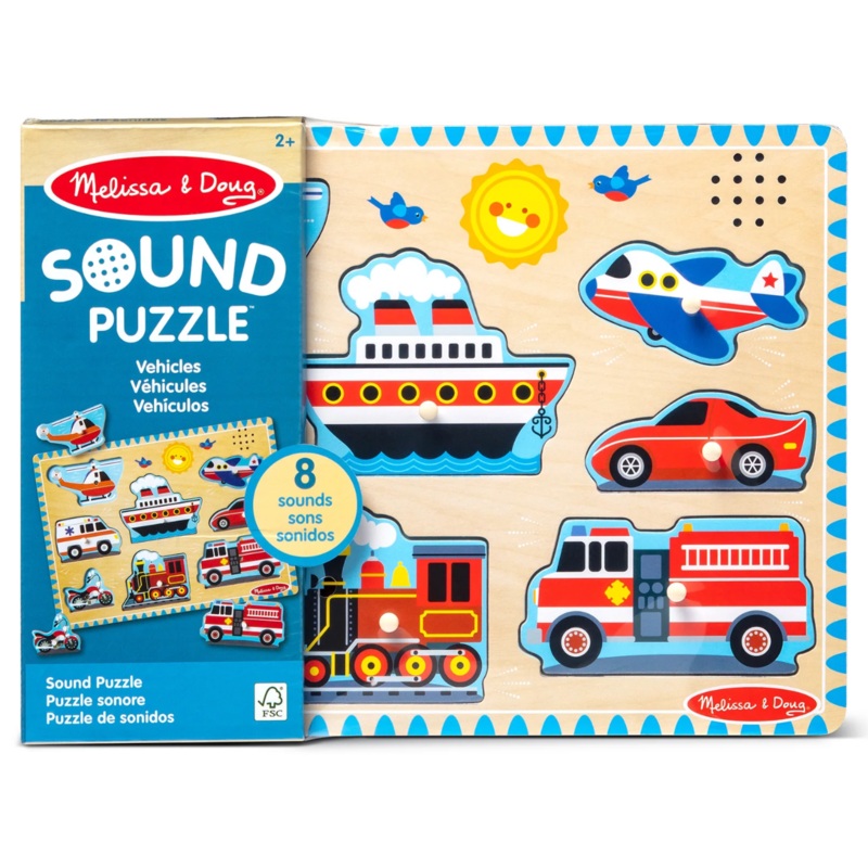 Vehicles Chunky Puzzle