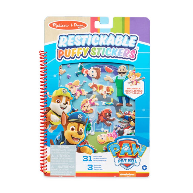 Adventure Bay Paw Patrol Puffy Sticker Book