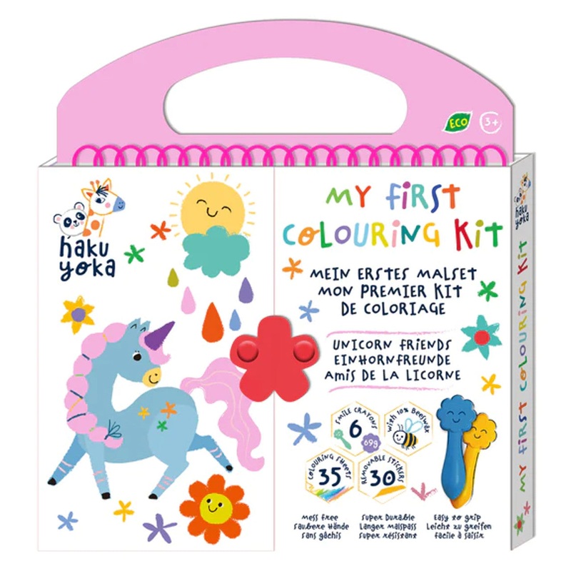 My First Colouring Kit Unicorn Friends