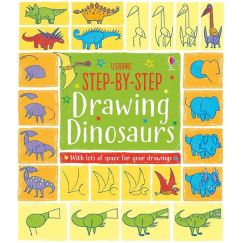 Step-by-step Drawing Dinosaurs