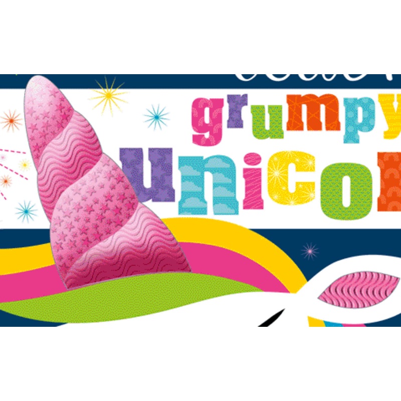 You Must Never Touch a Grumpy Unicorn