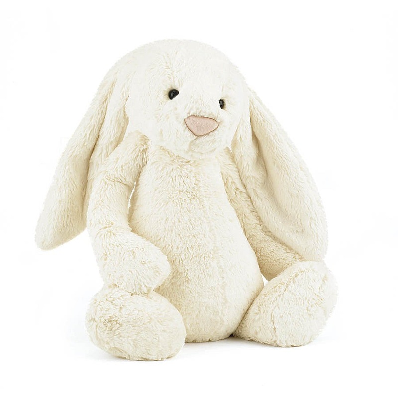 Bashful Cream Bunny Huge 20″