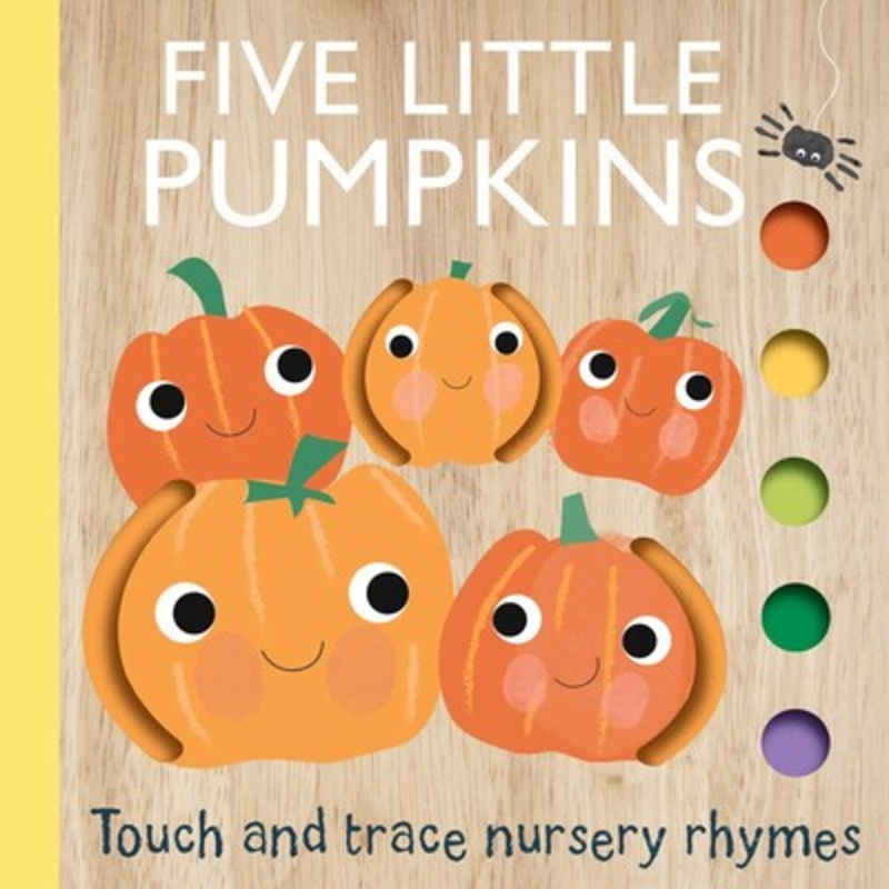 Five Little Pumpkins Touch and Trace Nursery Rhymes