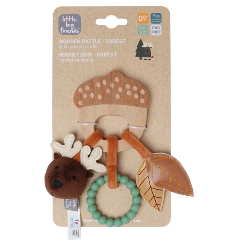 Forest Wooden Rattle