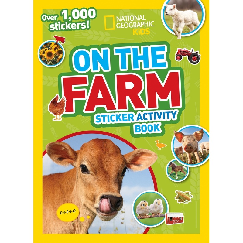 National Geographic Kids: On The Farm Sticker Activity Book