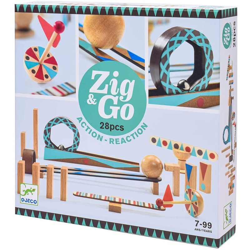 Zig & Go Domino Race Construction Set