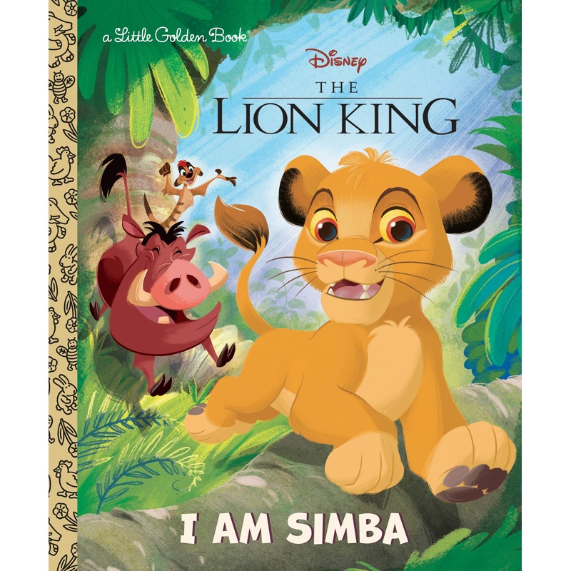 I Am Simba Little Golden Book