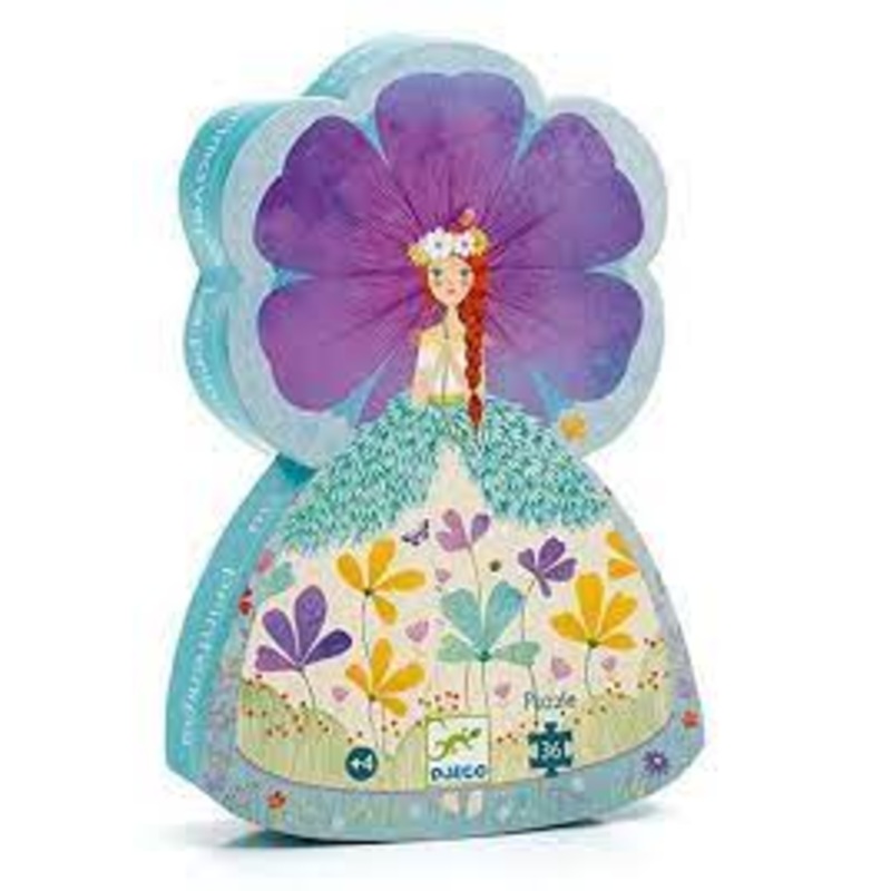 Silhouette The Princess of Spring 36 Piece Puzzle