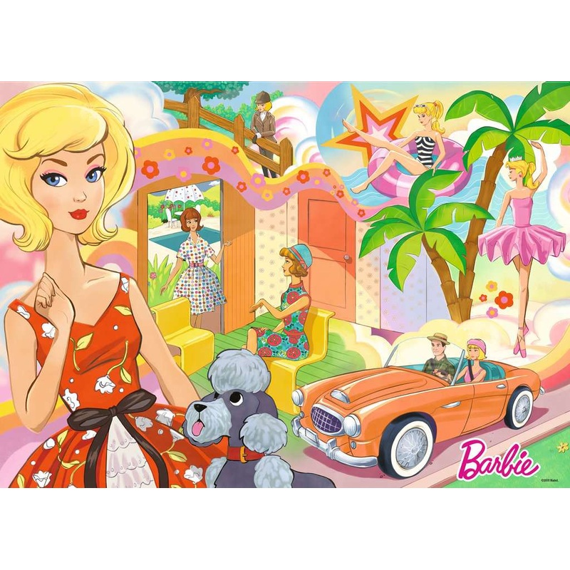 Vintage Barbie 1000 Piece Puzzle