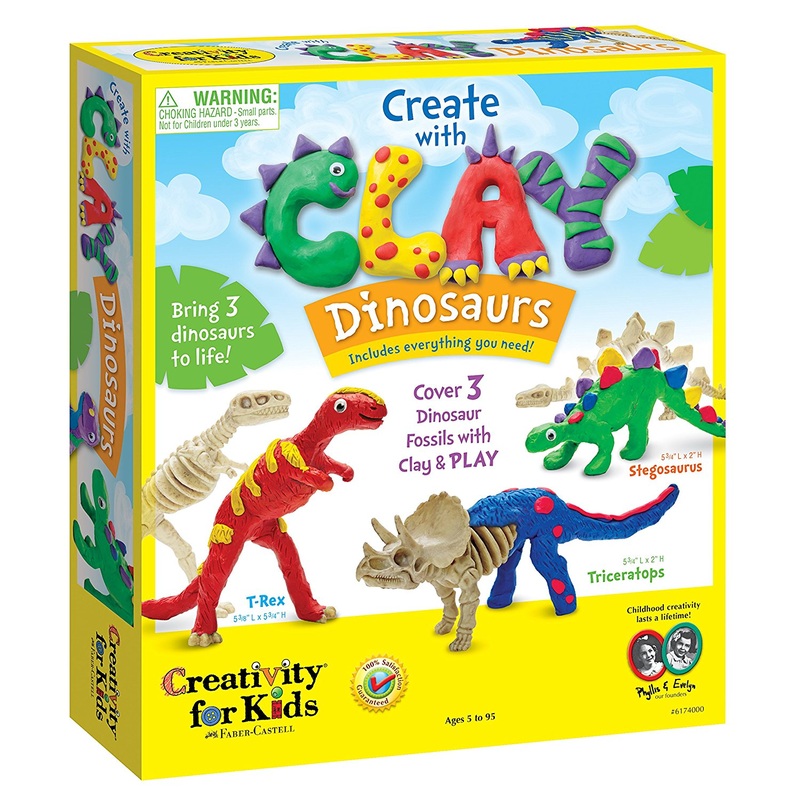 Create with Clay Dinosaurs