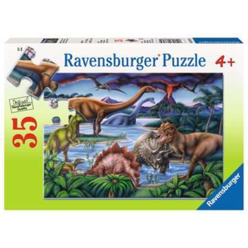 Dinosaur Playground 35 Piece Puzzle