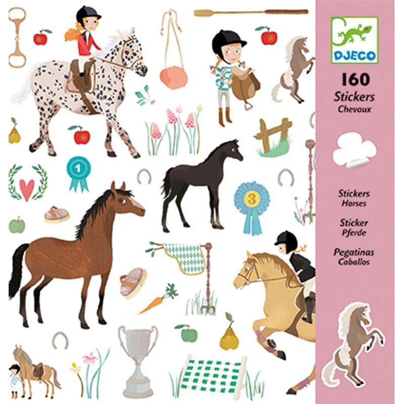 Djeco Stickers – Horses